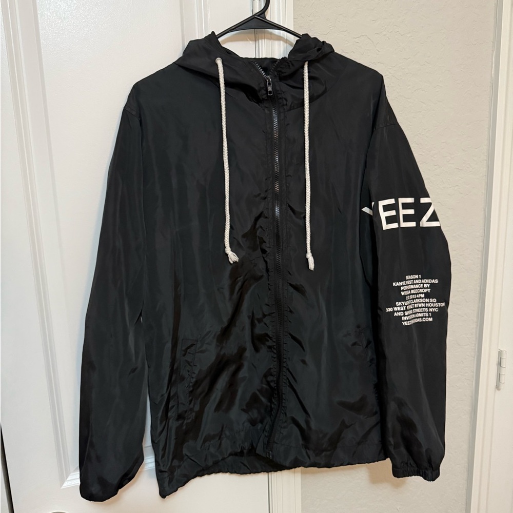 Yeezy Black Windbreaker Jacket
